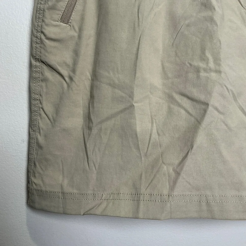 Eddie Bauer Skort Women 10 Tan Travex Skirt Hiking Golf Activewear Outdoor